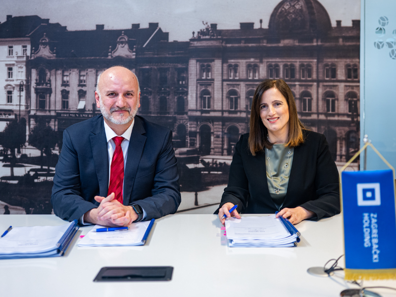 Sklopljen Ugovor o zelenom kreditu u visini do 56 milijuna eura za modernizaciju vozila, strojeva i opreme Zagrebačkog holdinga 